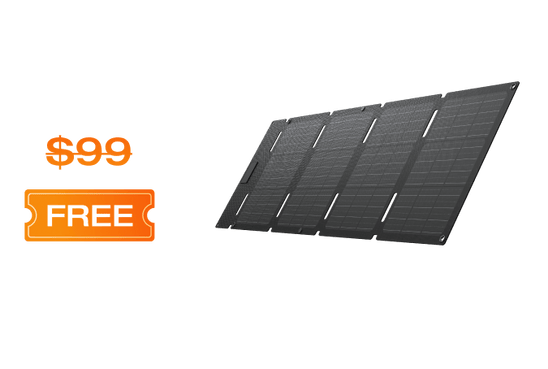 Free 45W Solar Panel