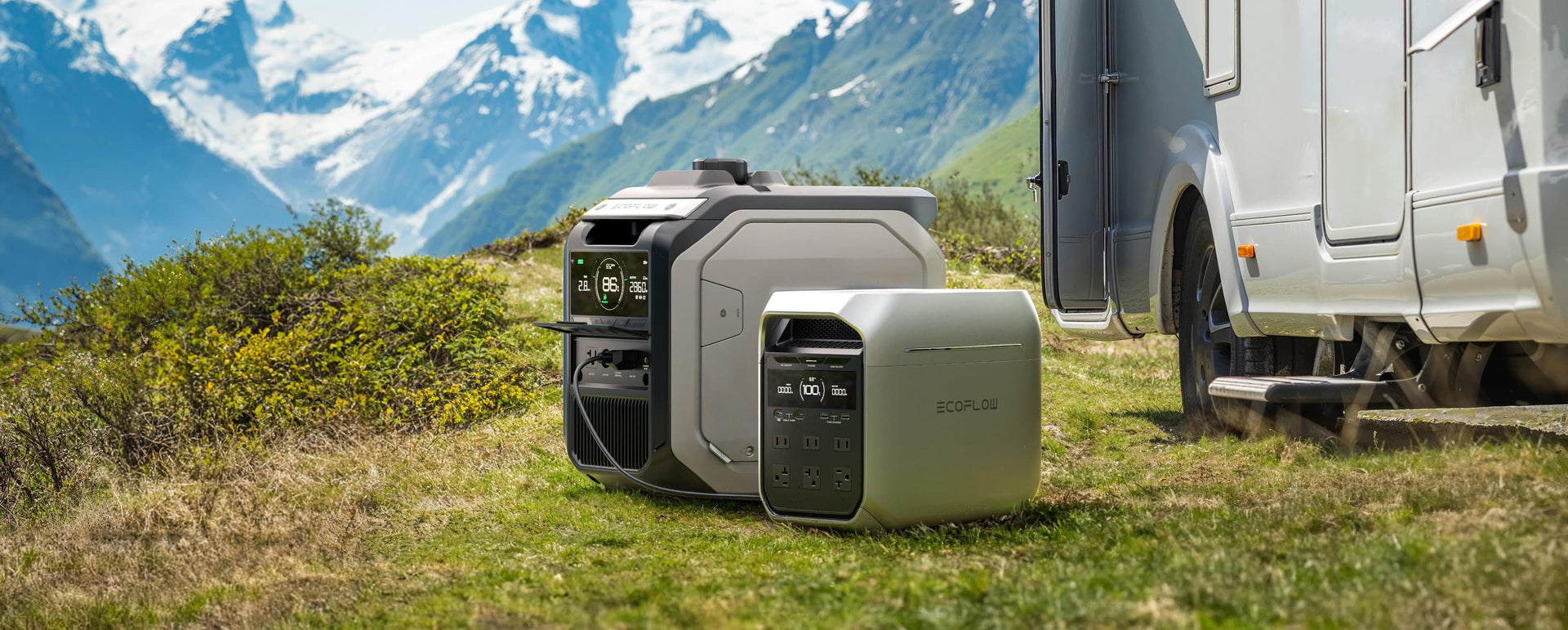 תחנת כוח ניידת Delta 3 Plus מבית ECOFLOW