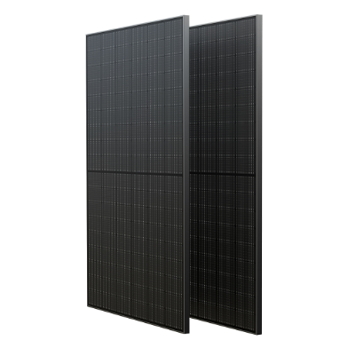 EcoFlow’s solar panel collecting energy.