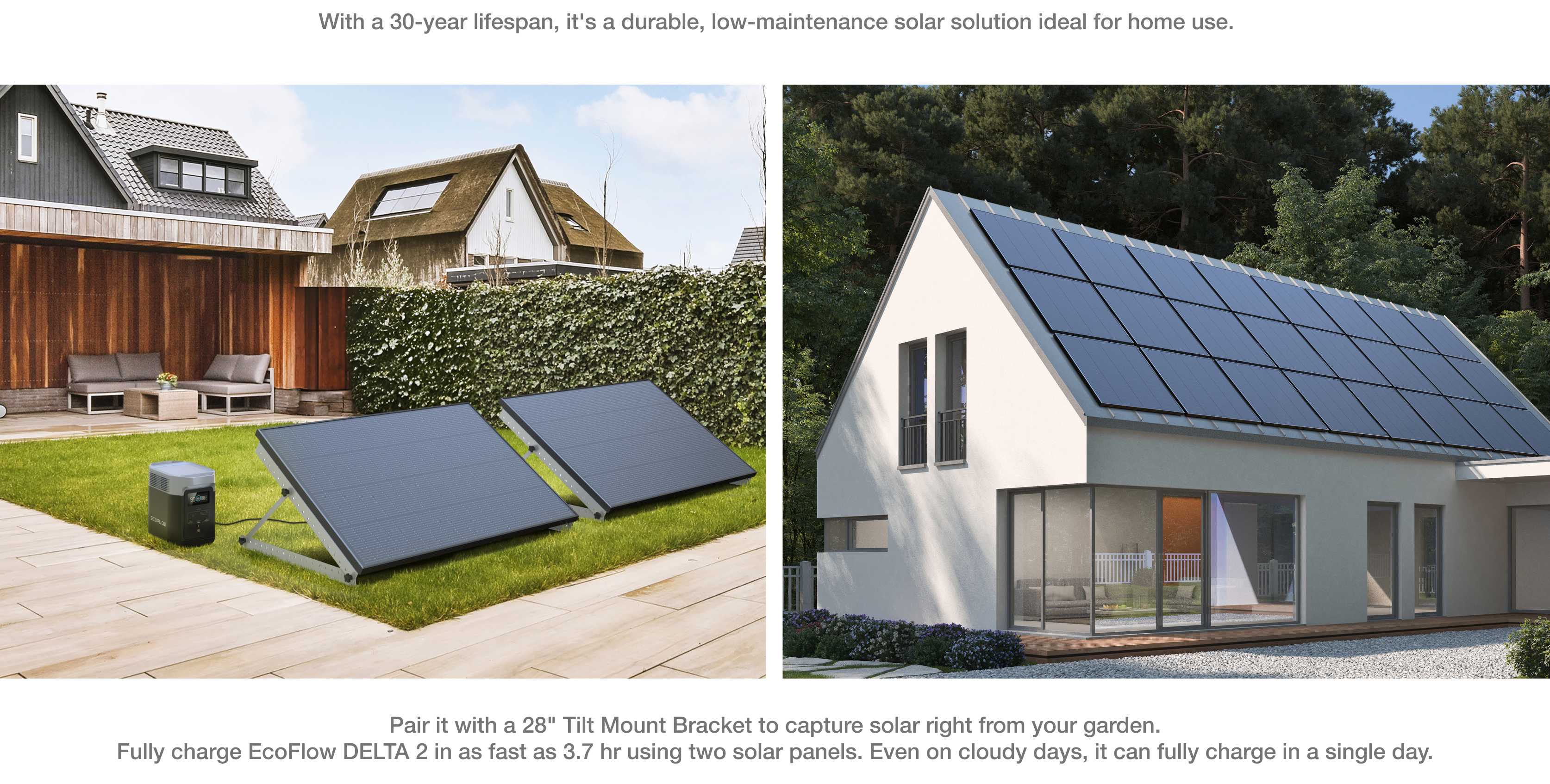 Long-lasting solar solution for your home