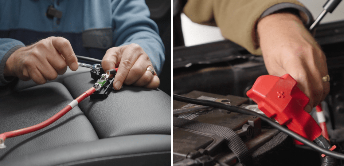 Clean, easy install without leaving a mark