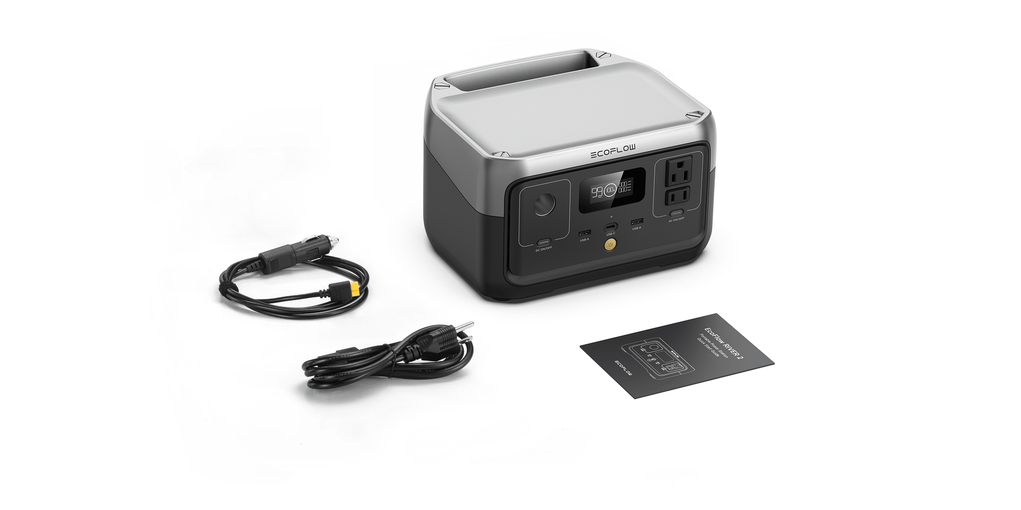 Ecoflow River 2 Portable Power Station | 256Wh 300W 18 Box 8abcef08 7e62 42e4 a3fa 0e9962600bce ecoflow kenya official online store sizeable 256wh capacity and 300w output fastest recharge 0-100% in only 60 min safest lfp battery provides 10 years of use x-boost output to 600w lightweight at only 3. 5kg smart app control with wi-fi