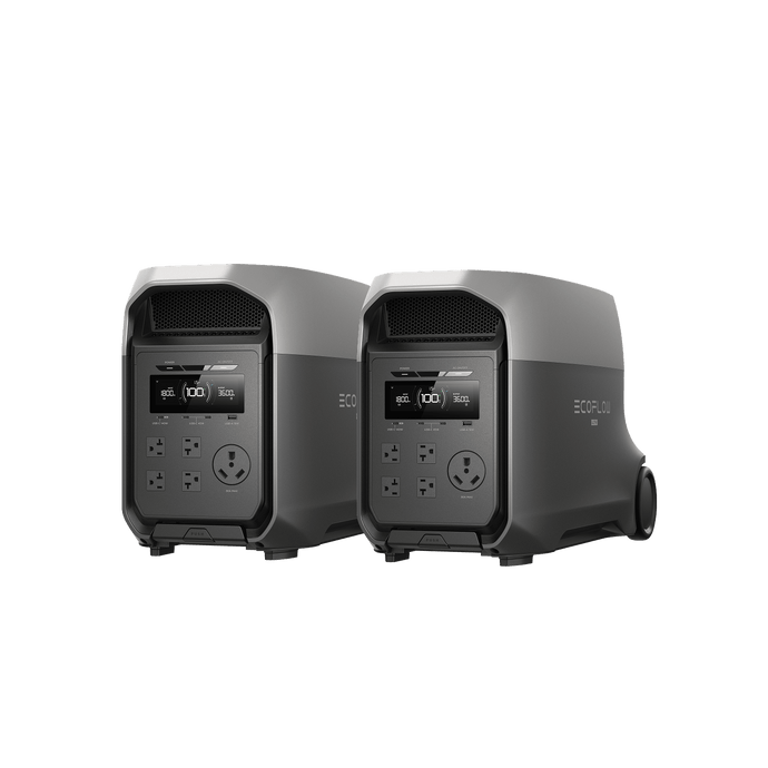 EcoFlow Flash Sale DELTA 3 Ultra Portable Power Station (3072Wh) 2 x DELTA 3 Ultra Portable Power Station (3072Wh) -  Flash Sale