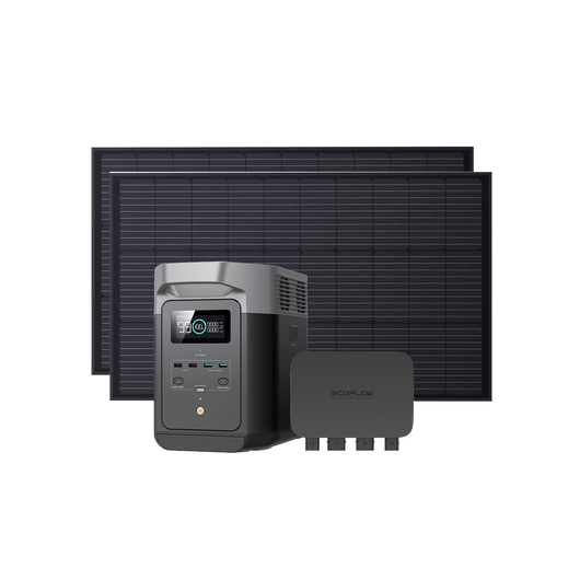 EcoFlow Alternator Charger EcoFlow DELTA 2 + 2x 100W RIGID+ 800W Alternator Charger EcoFlow DELTA 2 + 2 x 100W RIGID + 800W Alternator Charger