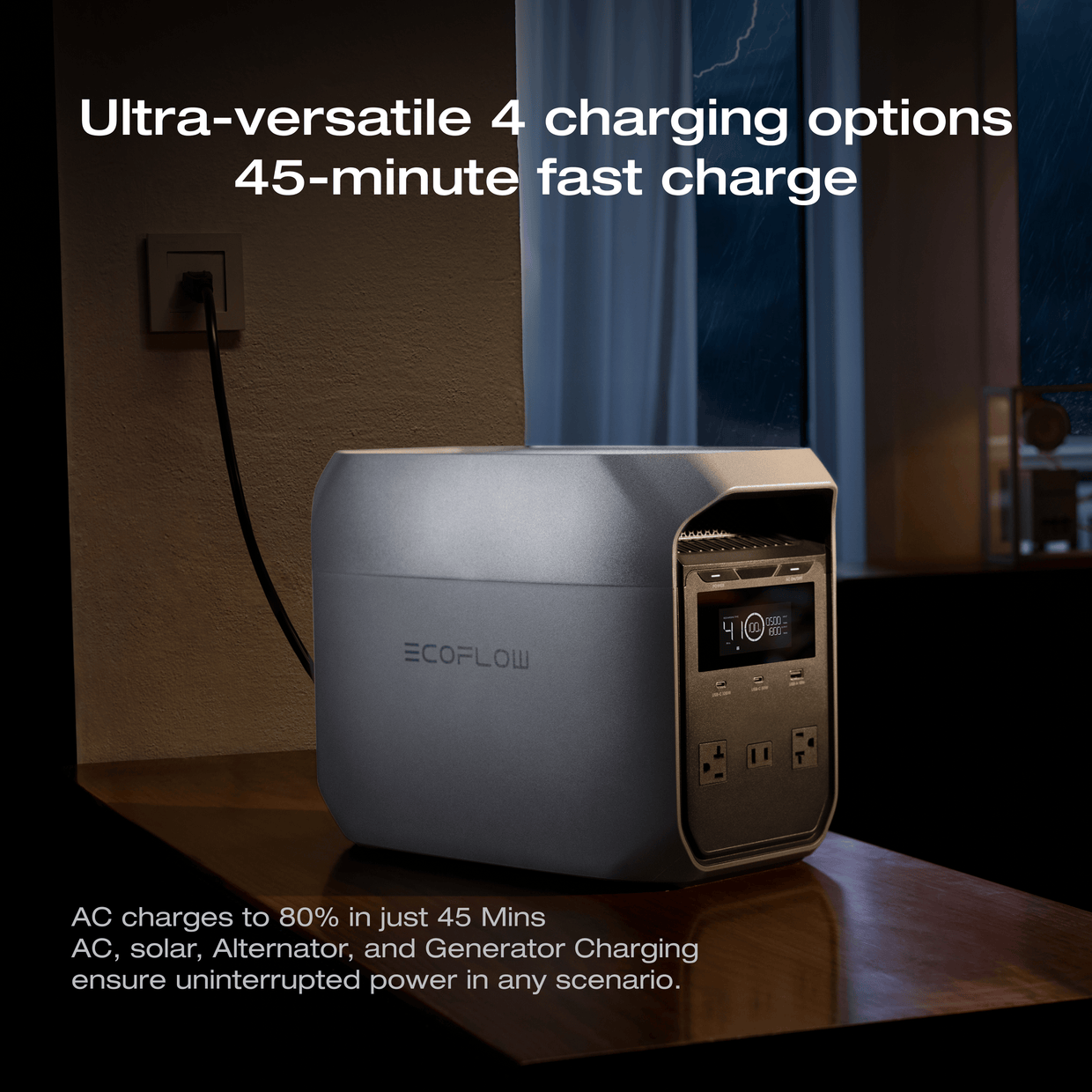 EcoFlow D3C EcoFlow DELTA 3 Classic Portable Power Station (1024Wh)