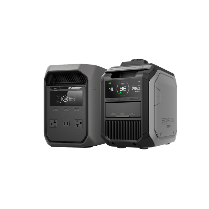 EcoFlow D3C DELTA 3 Classic (1024Wh) + Smart Generator 3000 (Dual Fuel) EcoFlow DELTA 3 Classic Portable Power Station (1024Wh)