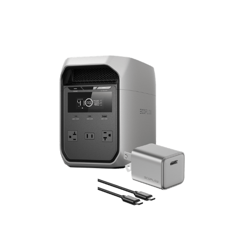 EcoFlow D3C DELTA 3 Classic + 20W charger EcoFlow DELTA 3 Classic Portable Power Station (1024Wh)