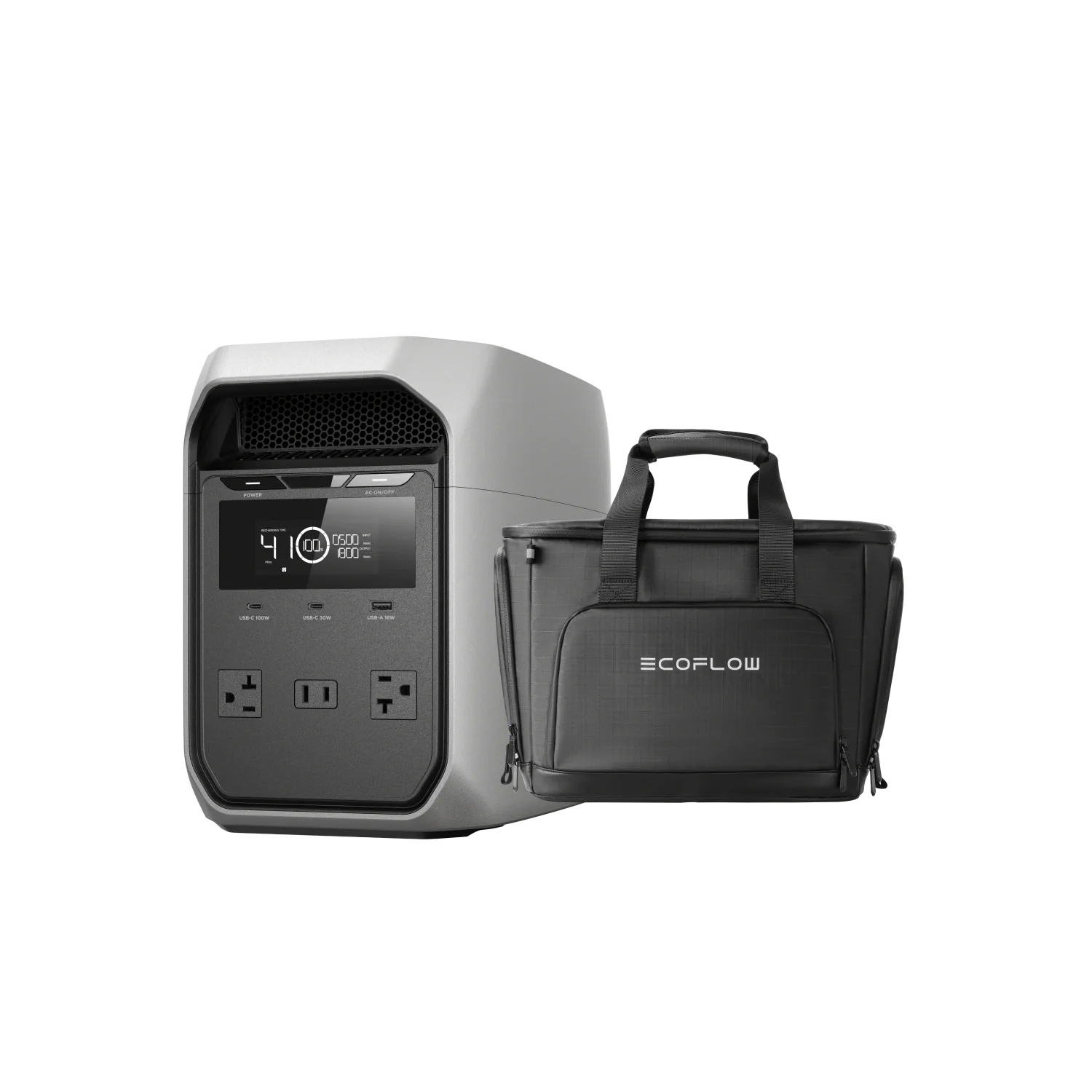 EcoFlow D3C DELTA 3 Classic + Bag EcoFlow DELTA 3 Classic Portable Power Station (1024Wh)