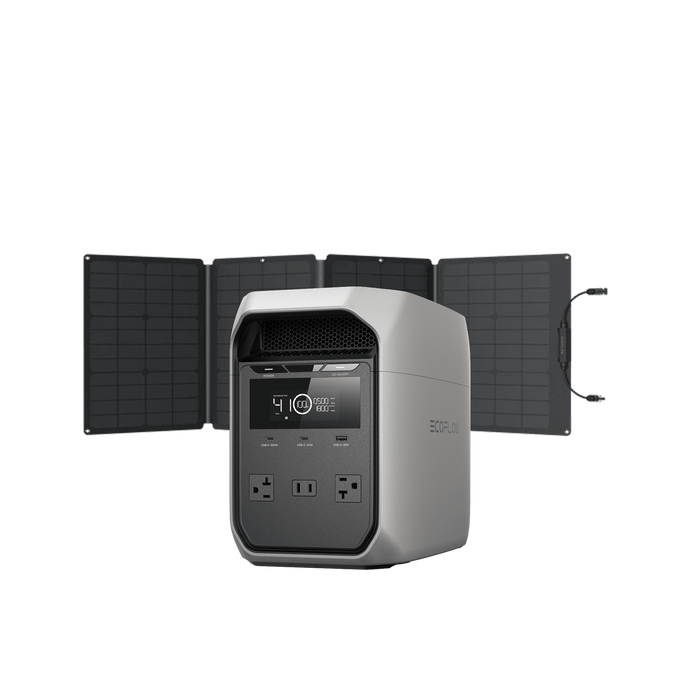 EcoFlow D3C DELTA 3 Classic (1024Wh) + 110W Solar Panel EcoFlow DELTA 3 Classic Portable Power Station (1024Wh) —— Special Offer