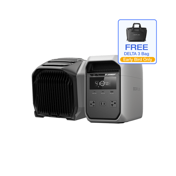 EcoFlow DELTA 3 Classic + WAVE 3 EcoFlow DELTA 3 Classic Portable Power Station