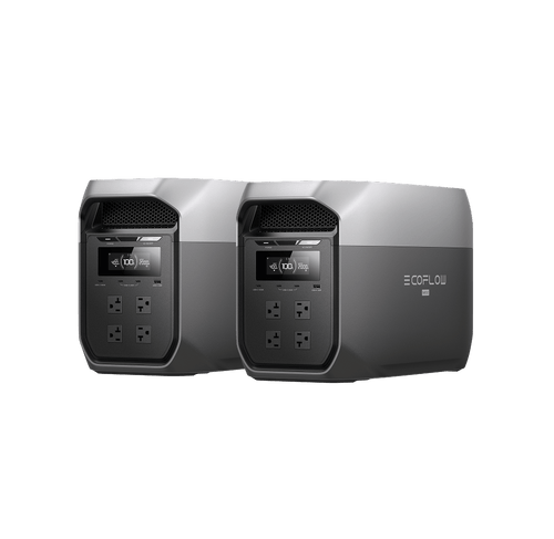 EcoFlow D3M Series DELTA 3 Max (2048Wh) / 2 x DELTA 3 Max EcoFlow DELTA 3 Max Series Portable Power Station (2048Wh)
