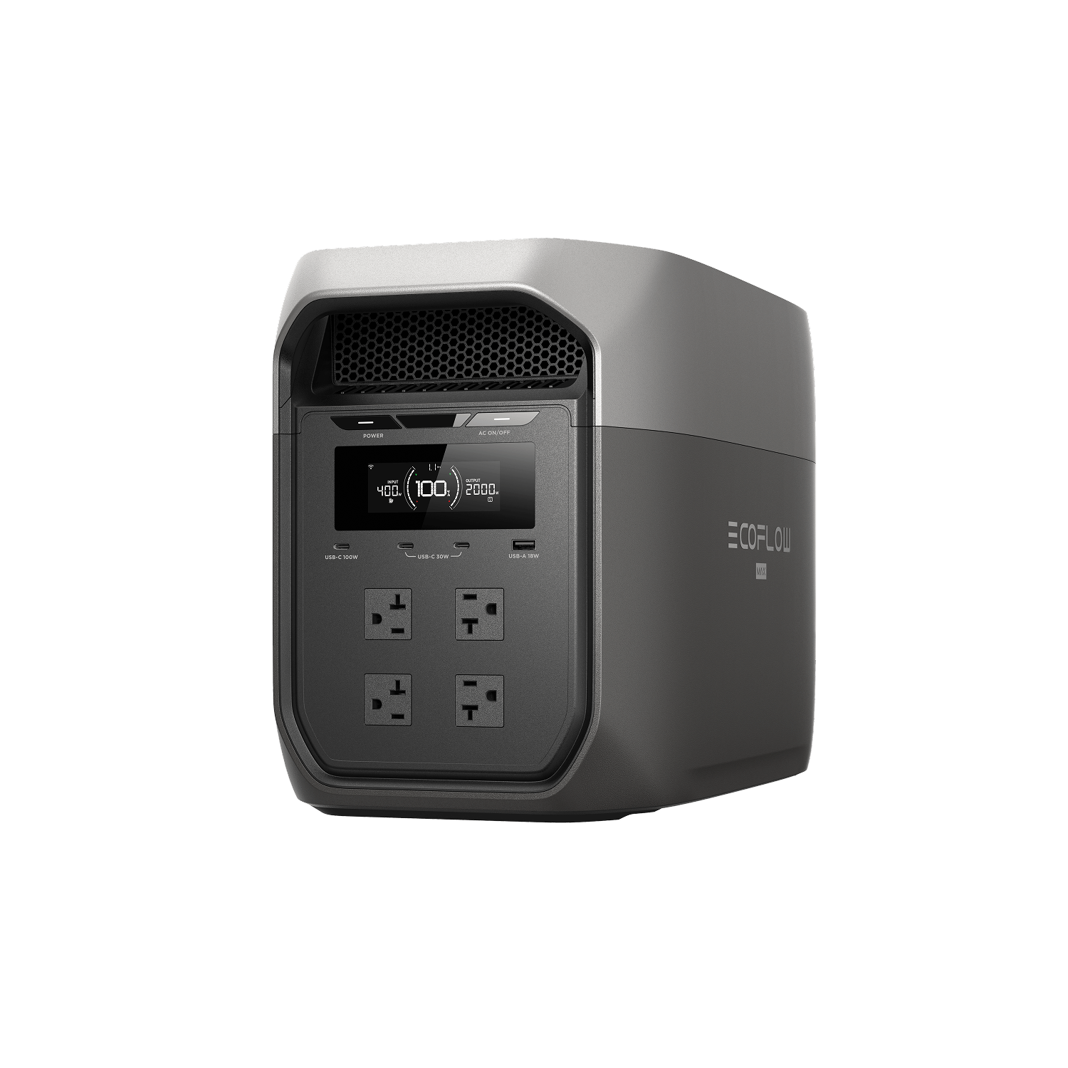 EcoFlow DELTA 3 Max Portable Power Station (2048Wh)