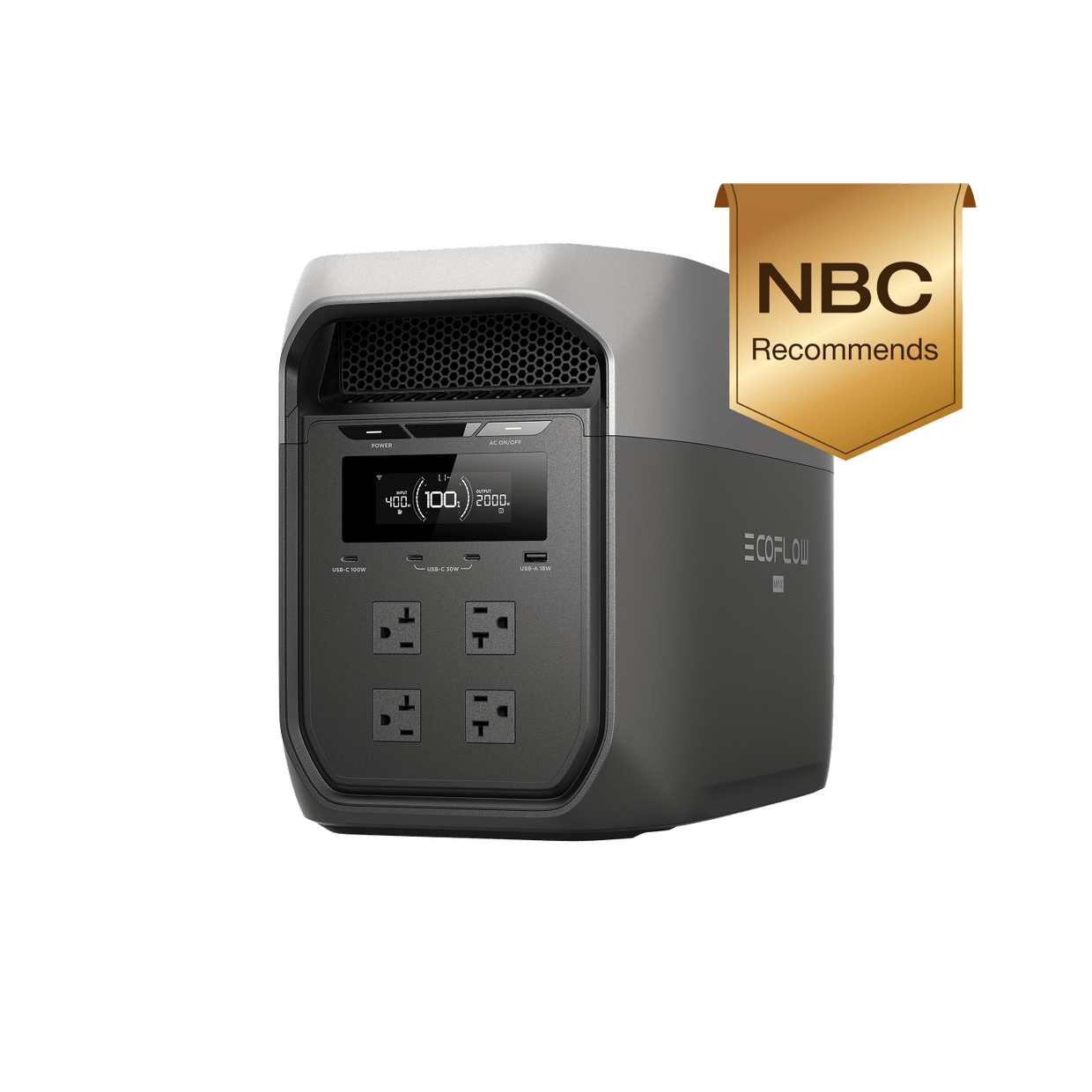 EcoFlow D3M Series DELTA 3 Max (2048Wh) / DELTA 3 Max EcoFlow DELTA 3 Max Series Portable Power Station (2048Wh)