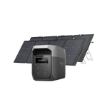 EcoFlow D3M Series DELTA 3 Max (2048Wh) / DELTA 3 Max (2048Wh) + 2 × 220W Solar Panel EcoFlow DELTA 3 Max Series Portable Power Station (2048Wh)