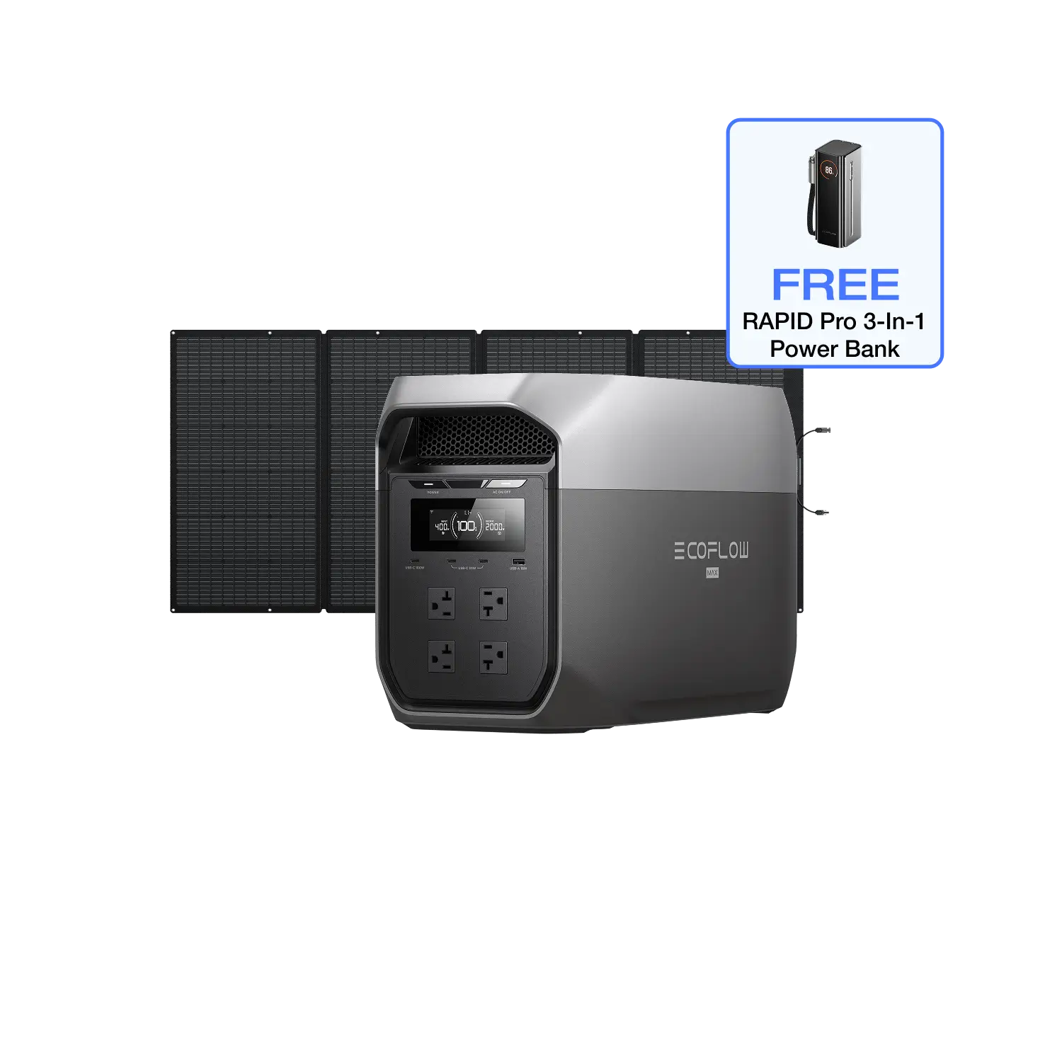 DELTA 3 Max Series Portable Power Station | EcoFlow US