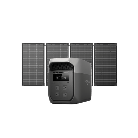 EcoFlow D3M Series DELTA 3 Max (2048Wh) / DELTA 3 Max (2048Wh) + 500W Solar Panel EcoFlow DELTA 3 Max Series Portable Power Station (2048Wh)