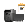 Load image into Gallery viewer, EcoFlow D3M Series DELTA 3 Max (2048Wh) / (Members-only) DELTA 3 Max (2048Wh) + 500W Alternator Charger + Free Bag EcoFlow DELTA 3 Max Series Portable Power Station (2048Wh)
