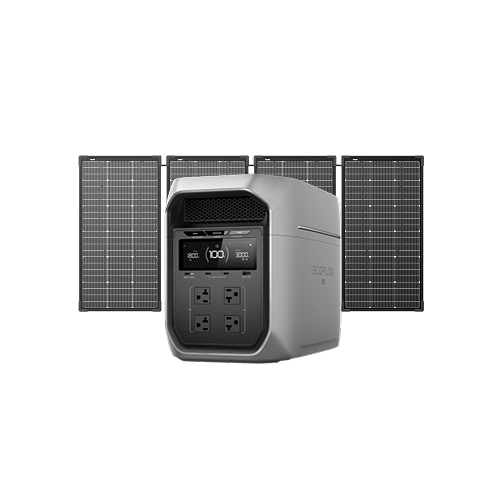 EcoFlow D3M Series DELTA 3 Max Plus (2048Wh) / DELTA 3 Max Plus (2048Wh)+ 500W Solar Kit EcoFlow DELTA 3 Max Series Portable Power Station (2048Wh)