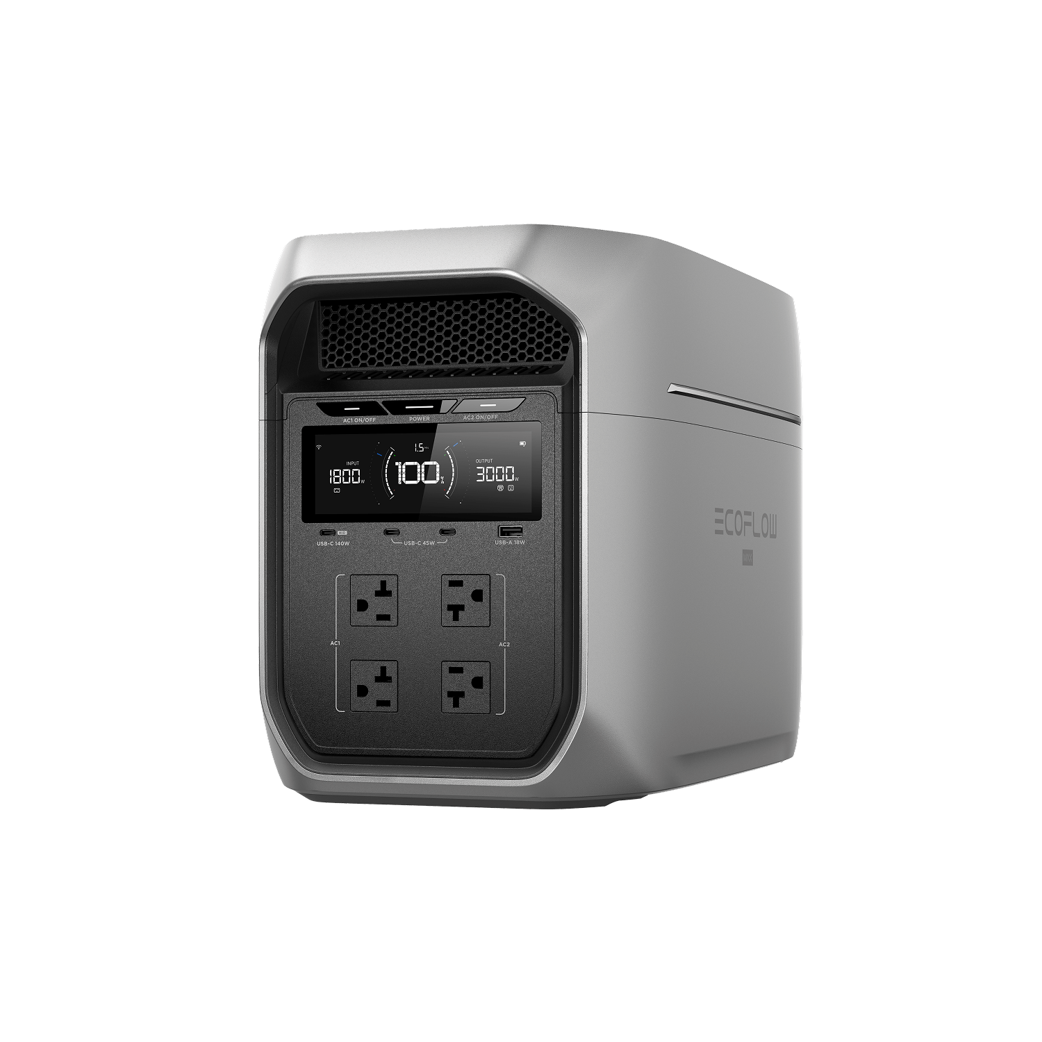 Load image into Gallery viewer, EcoFlow D3M Series DELTA 3 Max Plus (2048Wh) / DELTA 3 Max Plus Portable Power Station (2048Wh) EcoFlow DELTA 3 Max Series Portable Power Station (2048Wh)
