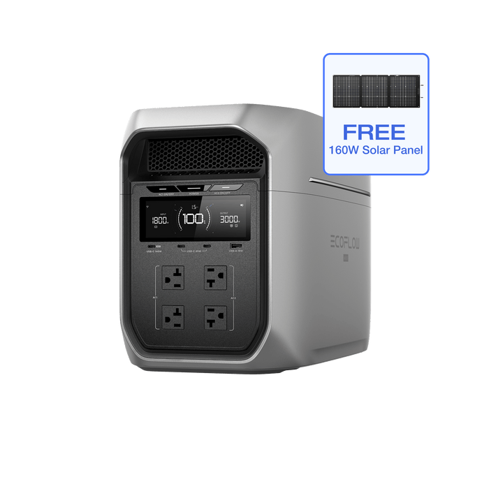 EcoFlow D3M Series DELTA 3 Max Plus (2048Wh) / DELTA 3 Max Plus Portable Power Station (2048Wh) EcoFlow DELTA 3 Max Series Portable Power Station (2048Wh)