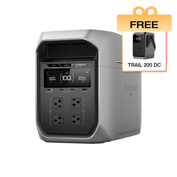 EcoFlow D3M Series DELTA 3 Max Plus (2048Wh) / DELTA 3 Max Plus Portable Power Station (2048Wh) EcoFlow DELTA 3 Max Series Portable Power Station (2048Wh)