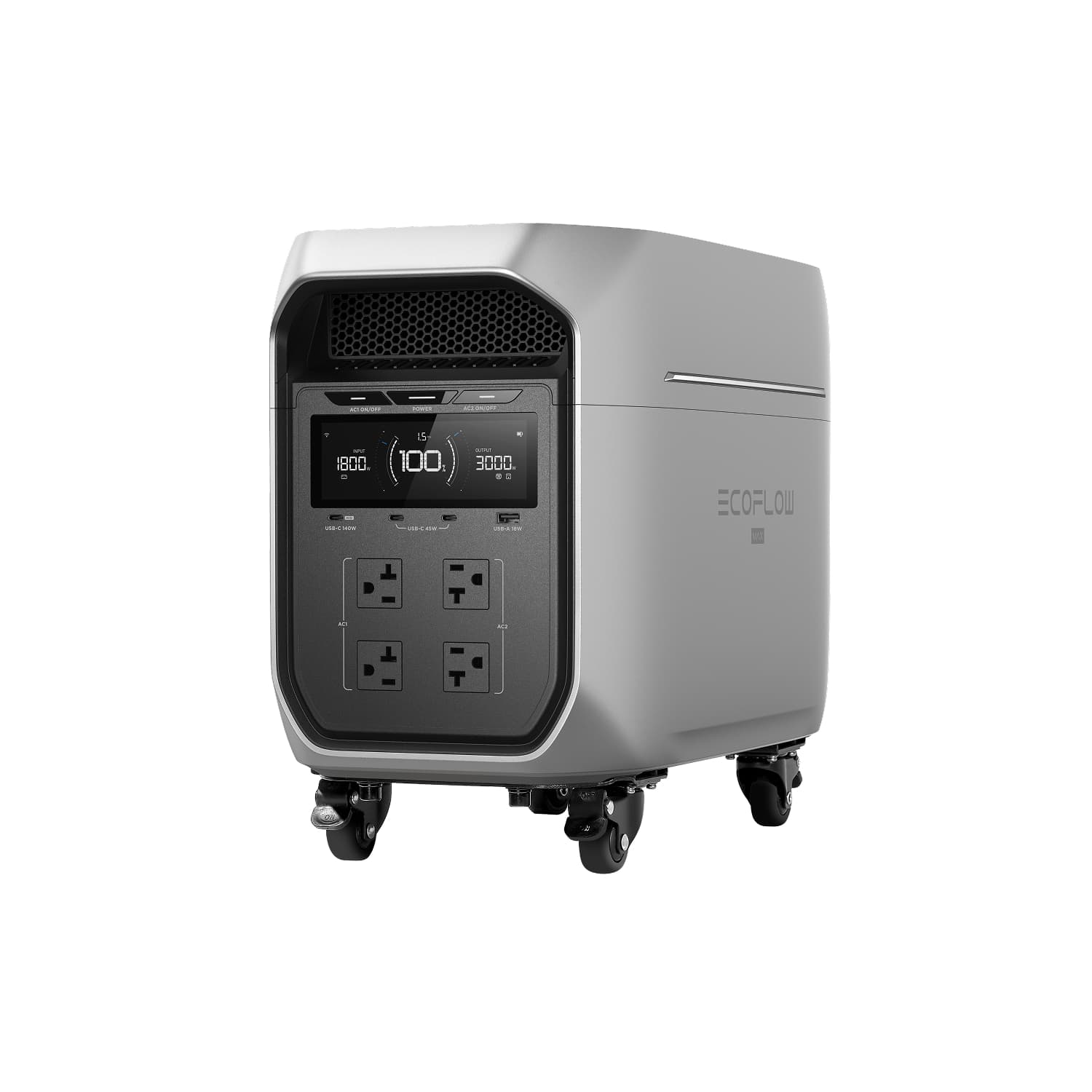 【新品未開封】DELTA 3 Max（2048Wh）デルタ 3 マックス DELTA 3 Max Series Portable Power Station | EcoFlow US