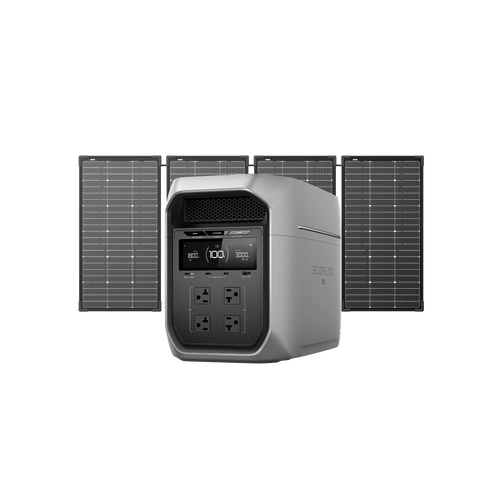 EcoFlow D3M Series DELTA 3 Max Plus / DELTA 3 Max Plus + 500W Solar Panel EcoFlow DELTA 3 Max Series Portable Power Station (2048Wh)