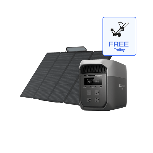 EcoFlow DELTA 3 Max / DELTA 3 Max + 400W Solar Panel EcoFlow DELTA 3 Max Series Portable Power Station