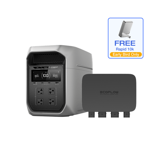 EcoFlow DELTA 3 Max Plus / DELTA 3 Max Plus + 800W Alternator Charger EcoFlow DELTA 3 Max Series Portable Power Station