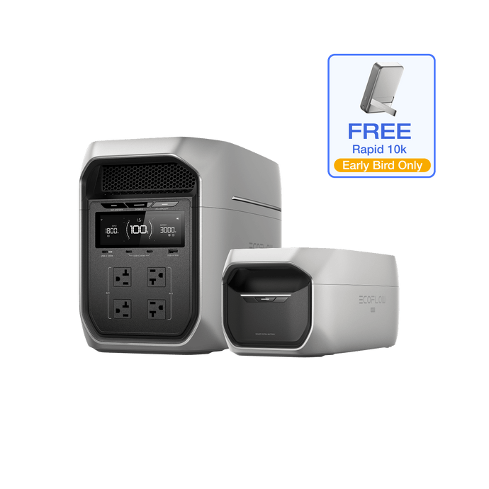 EcoFlow DELTA 3 Max Plus / DELTA 3 Max Plus + DELTA 3 Max Plus Smart Extra Battery EcoFlow DELTA 3 Max Series Portable Power Station