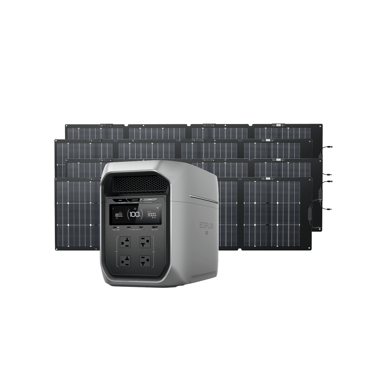 EcoFlow D3M Series EcoFlow DELTA 3 Max Series Solar Generator (PV220W)