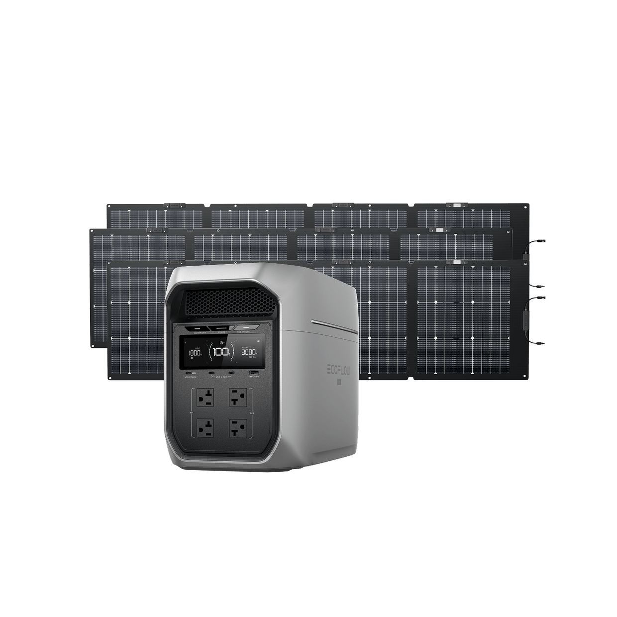 EcoFlow D3M Series EcoFlow DELTA 3 Max Series Solar Generator (PV220W)