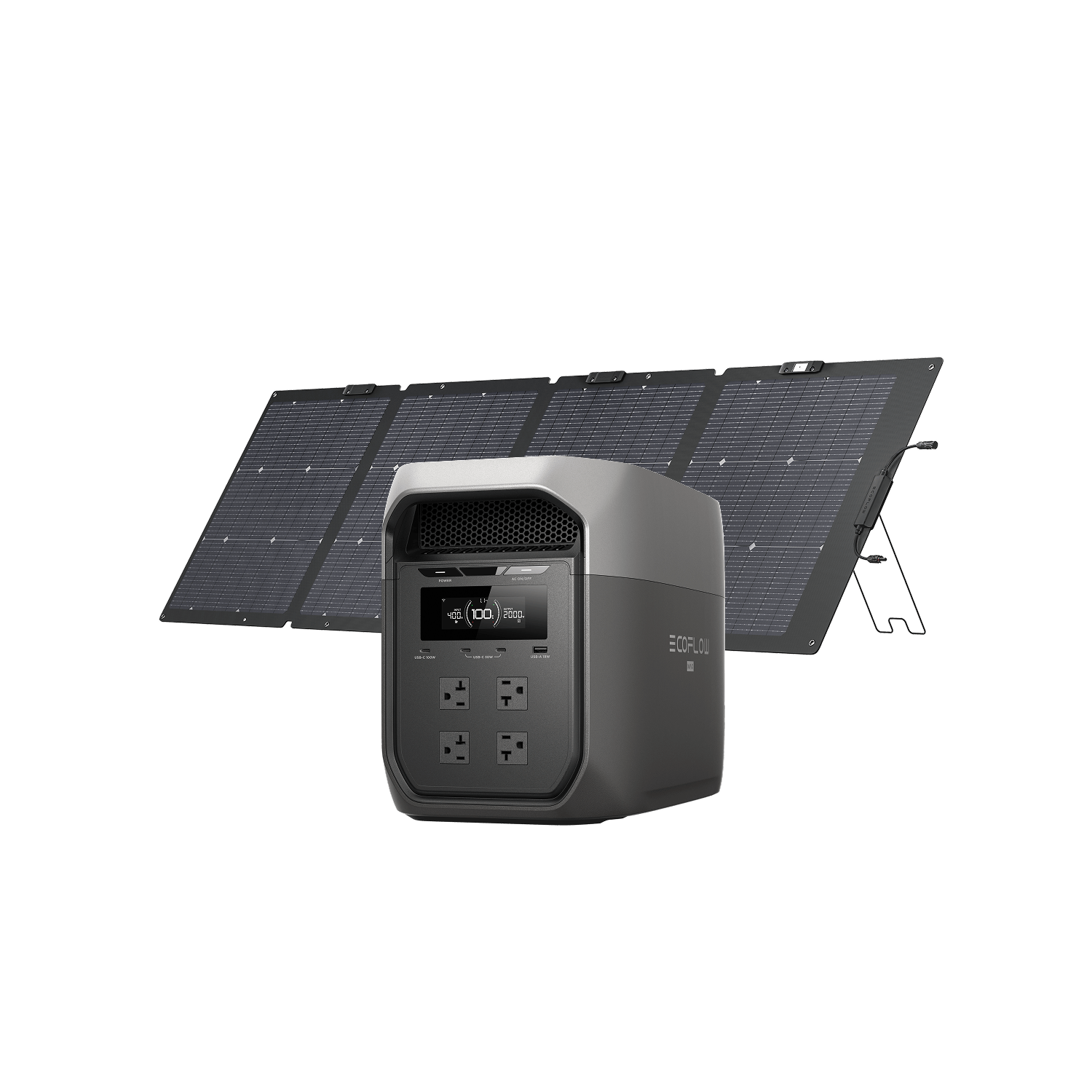 Load image into Gallery viewer, EcoFlow D3M Series D3M+220W SP EcoFlow DELTA 3 Max Series Solar Generator (PV220W)
