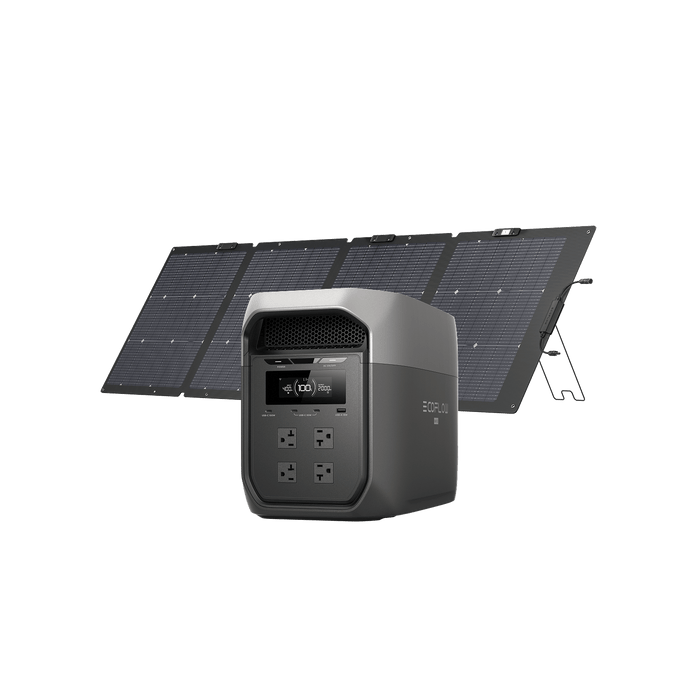 EcoFlow D3M Series D3M+220W SP EcoFlow DELTA 3 Max Series Solar Generator (PV220W)