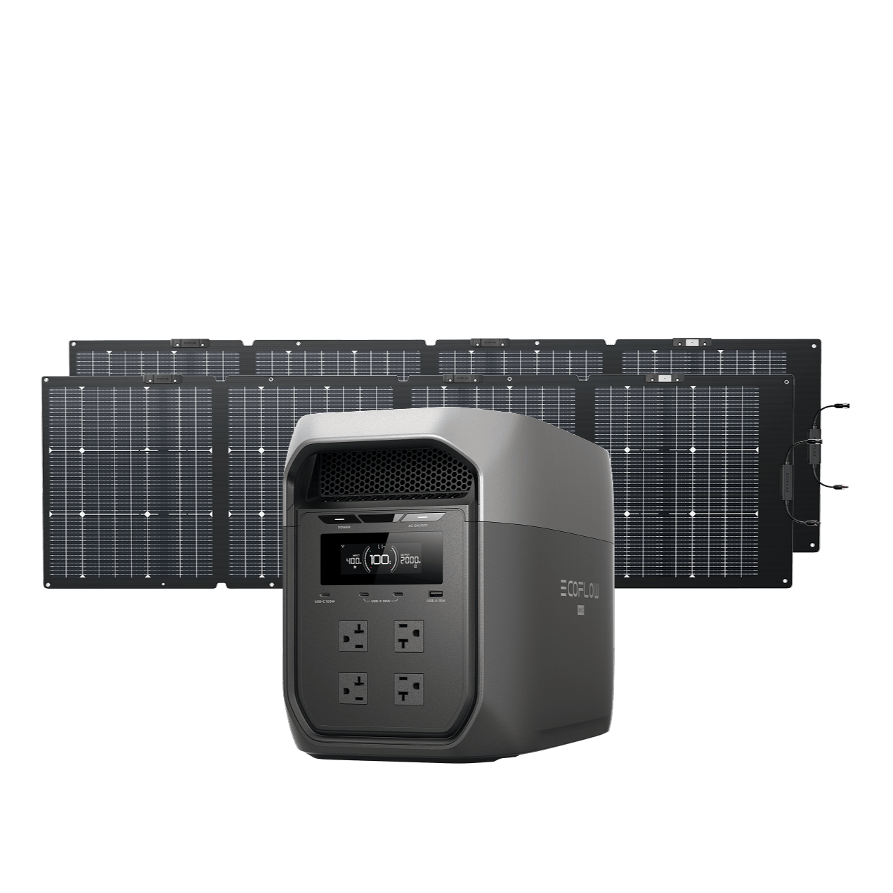 EcoFlow DELTA 2 Max Solar Generator (PV400W)