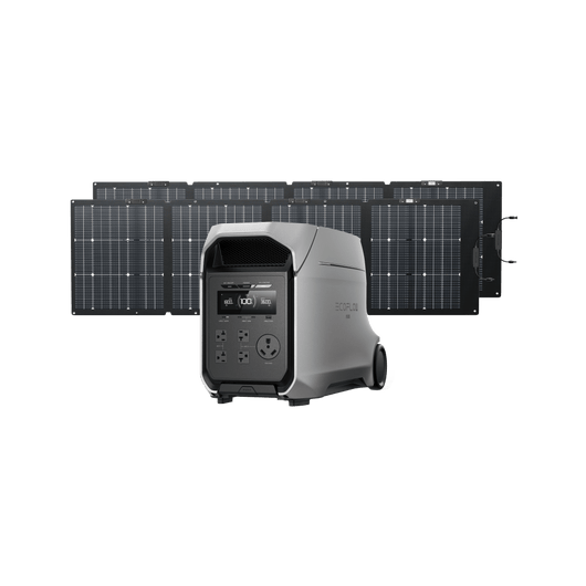 EcoFlow D3U Series DELTA 3 Ultra Plus (3072Wh) + 2 x 220W Solar Panel EcoFlow DELTA 3 Ultra Plus (3072Wh) + 2 x 220W Solar Panel - Flash Sale