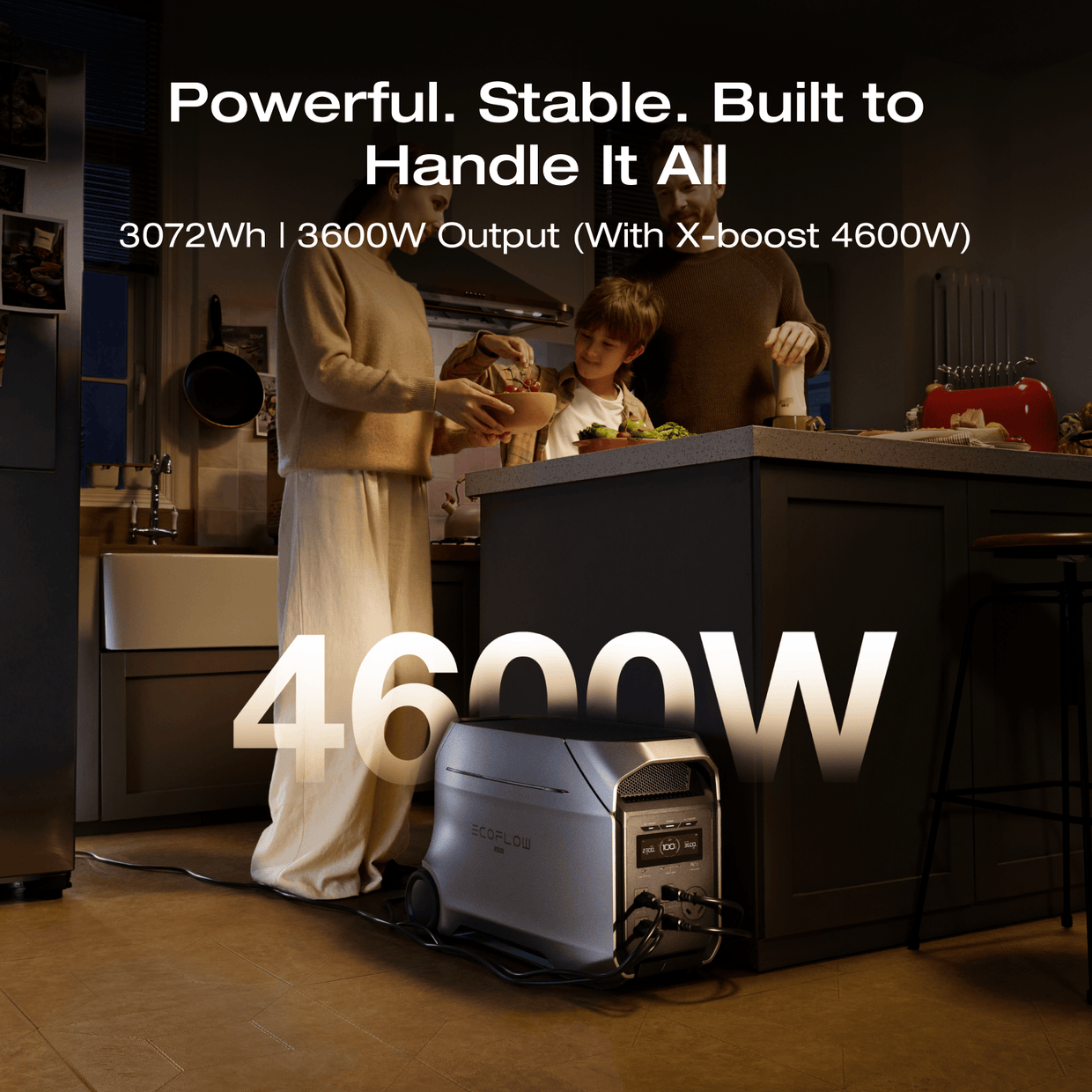 EcoFlow D3U Series EcoFlow DELTA 3 Ultra Plus Portable Power Station (3072Wh)