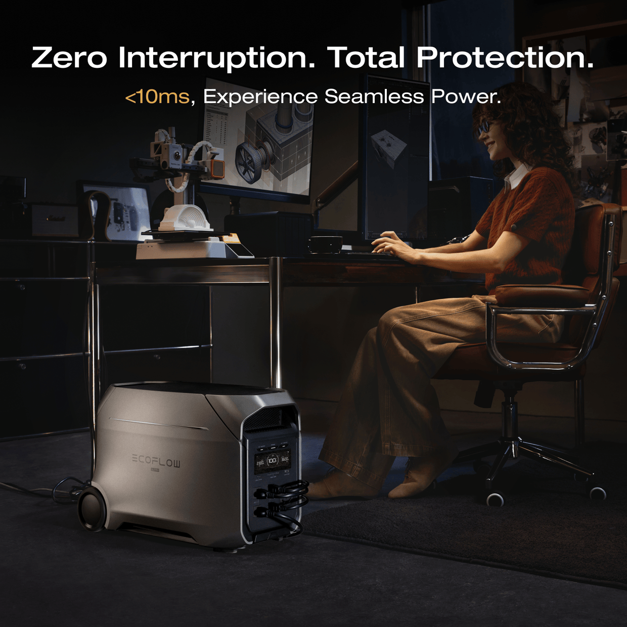 EcoFlow D3U Series EcoFlow DELTA 3 Ultra Plus Portable Power Station (3072Wh)