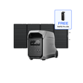 Load image into Gallery viewer, EcoFlow Solar Generator With 400W Solar Panel EcoFlow DELTA 3 Ultra Plus Solar Generator (3072Wh)
