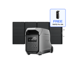 EcoFlow Solar Generator With 400W Solar Panel EcoFlow DELTA 3 Ultra Plus Solar Generator (3072Wh)