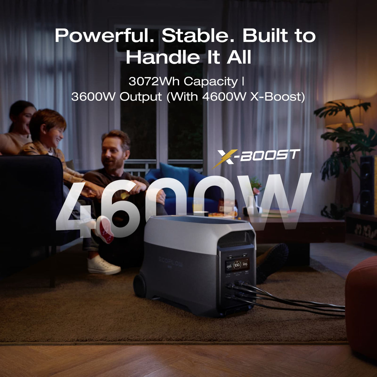 EcoFlow D3U Series EcoFlow DELTA 3 Ultra Portable Power Station (3072Wh)