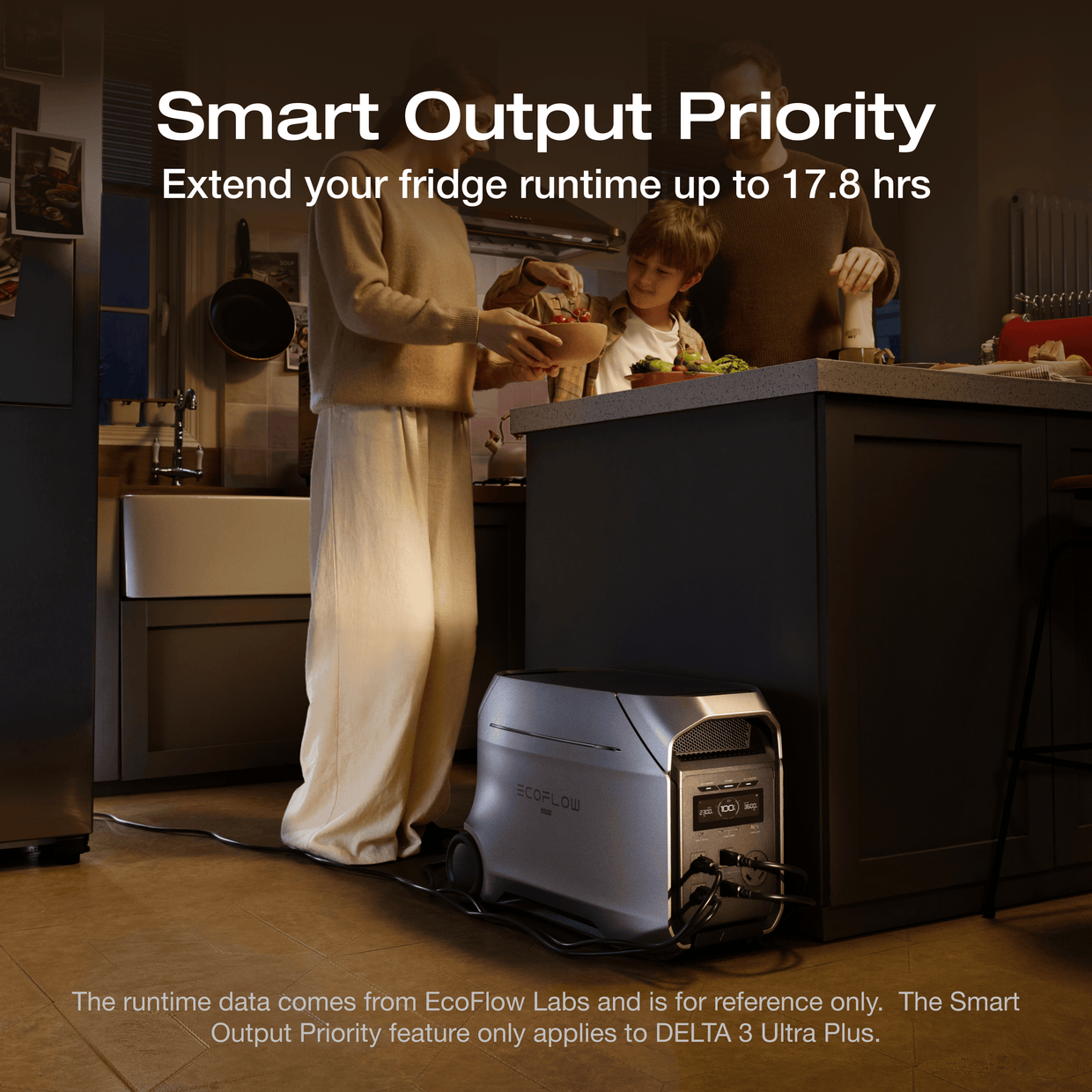 EcoFlow D3U Series EcoFlow DELTA 3 Ultra Series Portable Power Station (3072Wh)