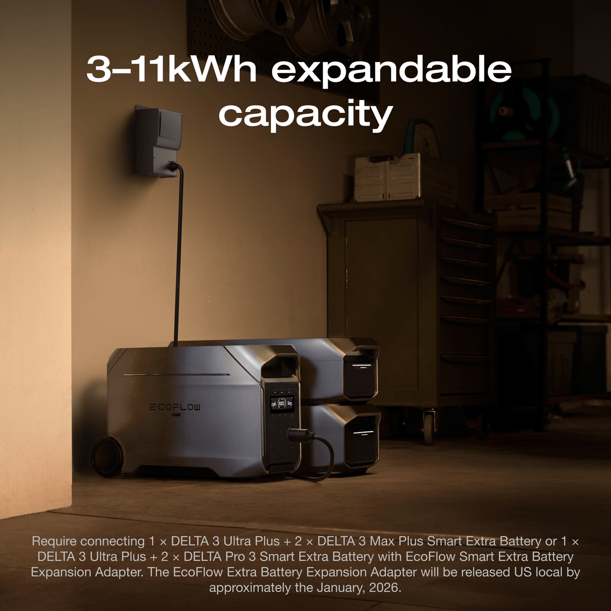 EcoFlow D3U Series EcoFlow DELTA 3 Ultra Series Portable Power Station (3072Wh)
