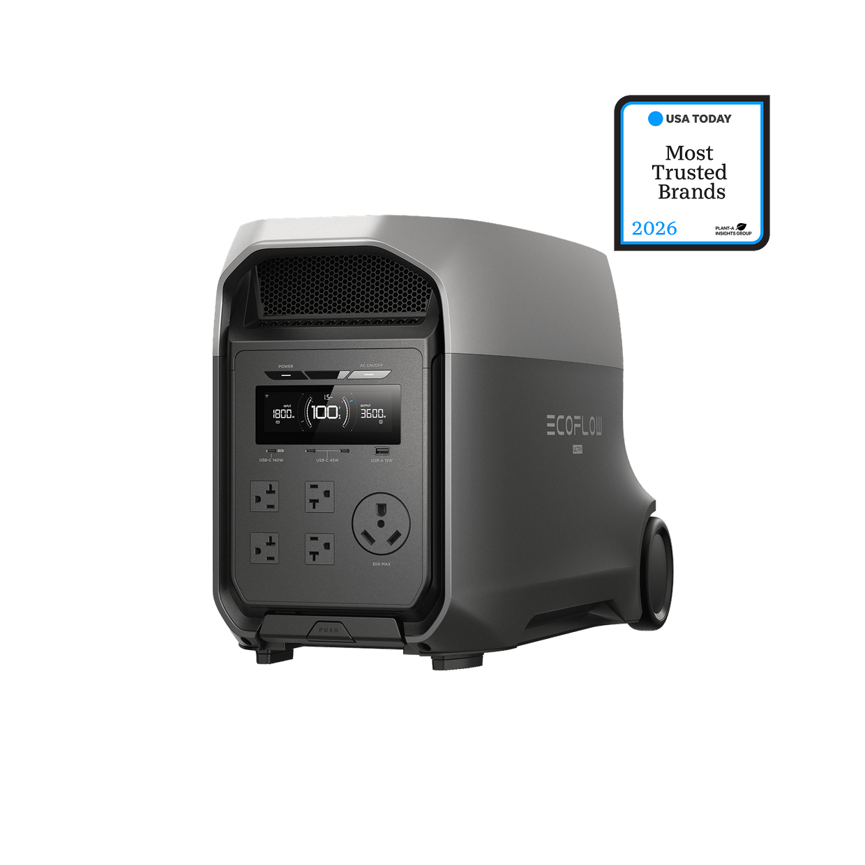 EcoFlow D3U Series DELTA 3 Ultra (3072Wh) / DELTA 3 Ultra (3072Wh) Portable Power Station EcoFlow DELTA 3 Ultra Series Portable Power Station (3072Wh)