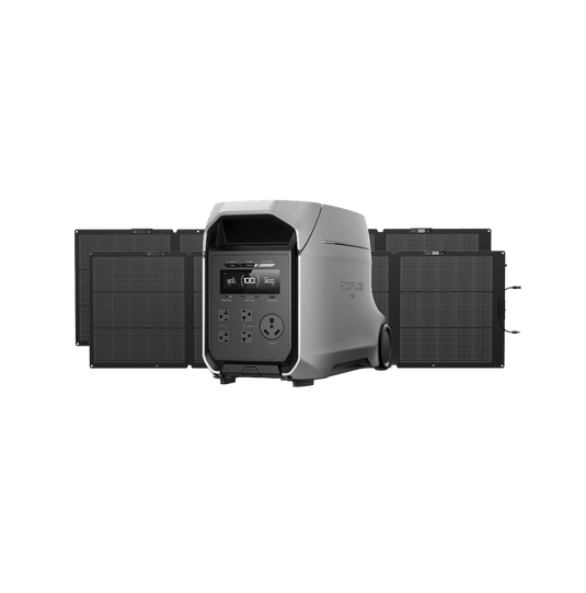 EcoFlow D3U Series DELTA 3 Ultra Plus (3072Wh) / DELTA 3 Ultra Plus (3072Wh) + 2 x 200W Solar Panel EcoFlow DELTA 3 Ultra Series Portable Power Station (3072Wh)