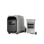 EcoFlow D3U Series DELTA 3 Ultra Plus (3072Wh) / DELTA 3 Ultra Plus (3072Wh) + Transfer Switch 306A1 -125V 30A EcoFlow DELTA 3 Ultra Series Portable Power Station (3072Wh)