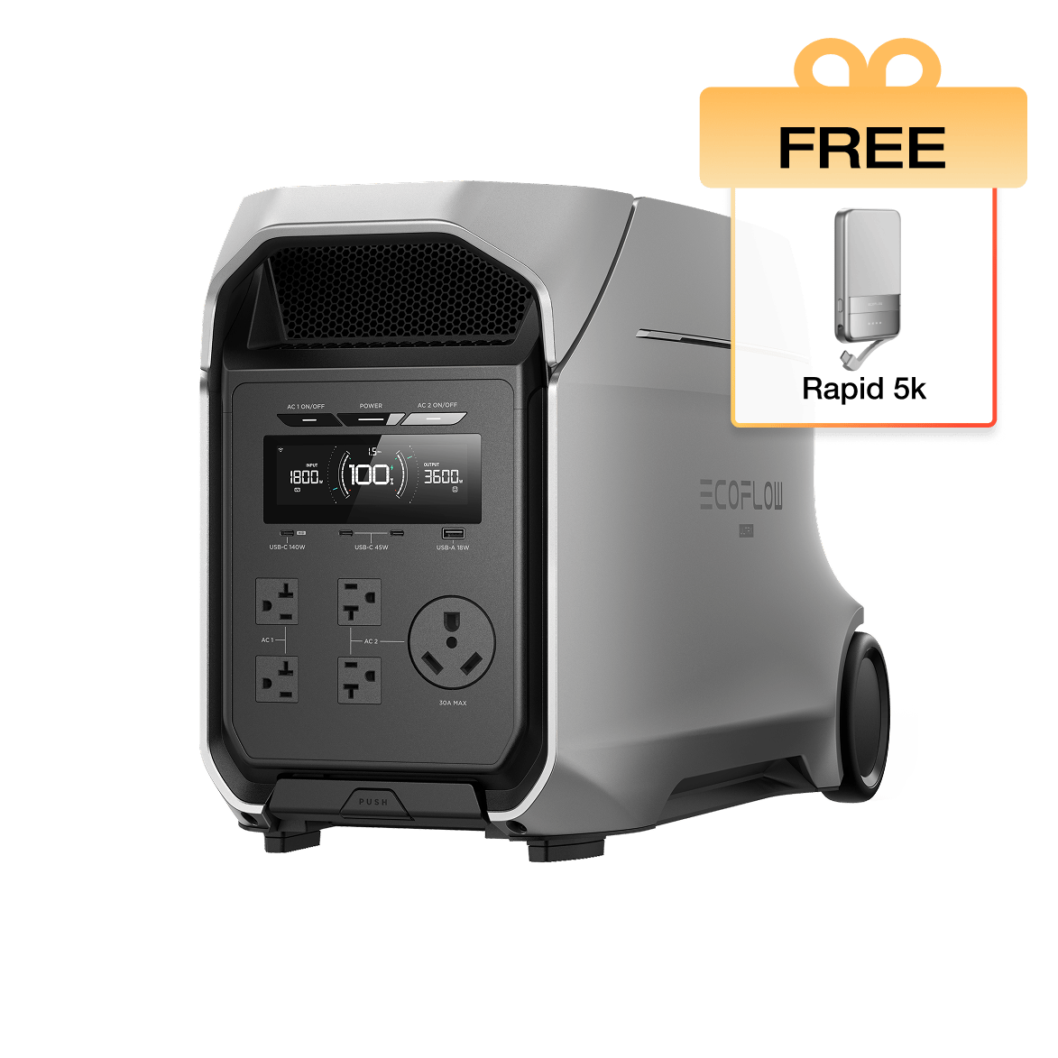 DELTA 3 Ultra Plus (3072Wh) / DELTA 3 Ultra Plus Portable Power Station (3072Wh)