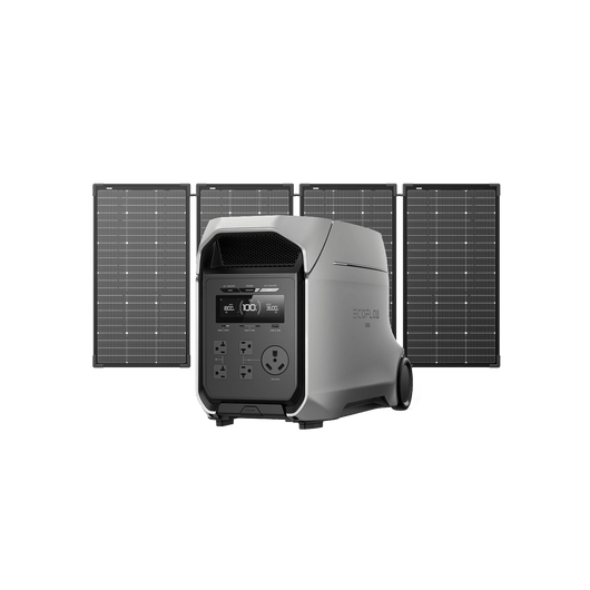 EcoFlow D3U Series DELTA 3 Ultra Plus / DELTA 3 Ultra Plus + 500W Solar Panel EcoFlow DELTA 3 Ultra Series Portable Power Station (3072Wh)