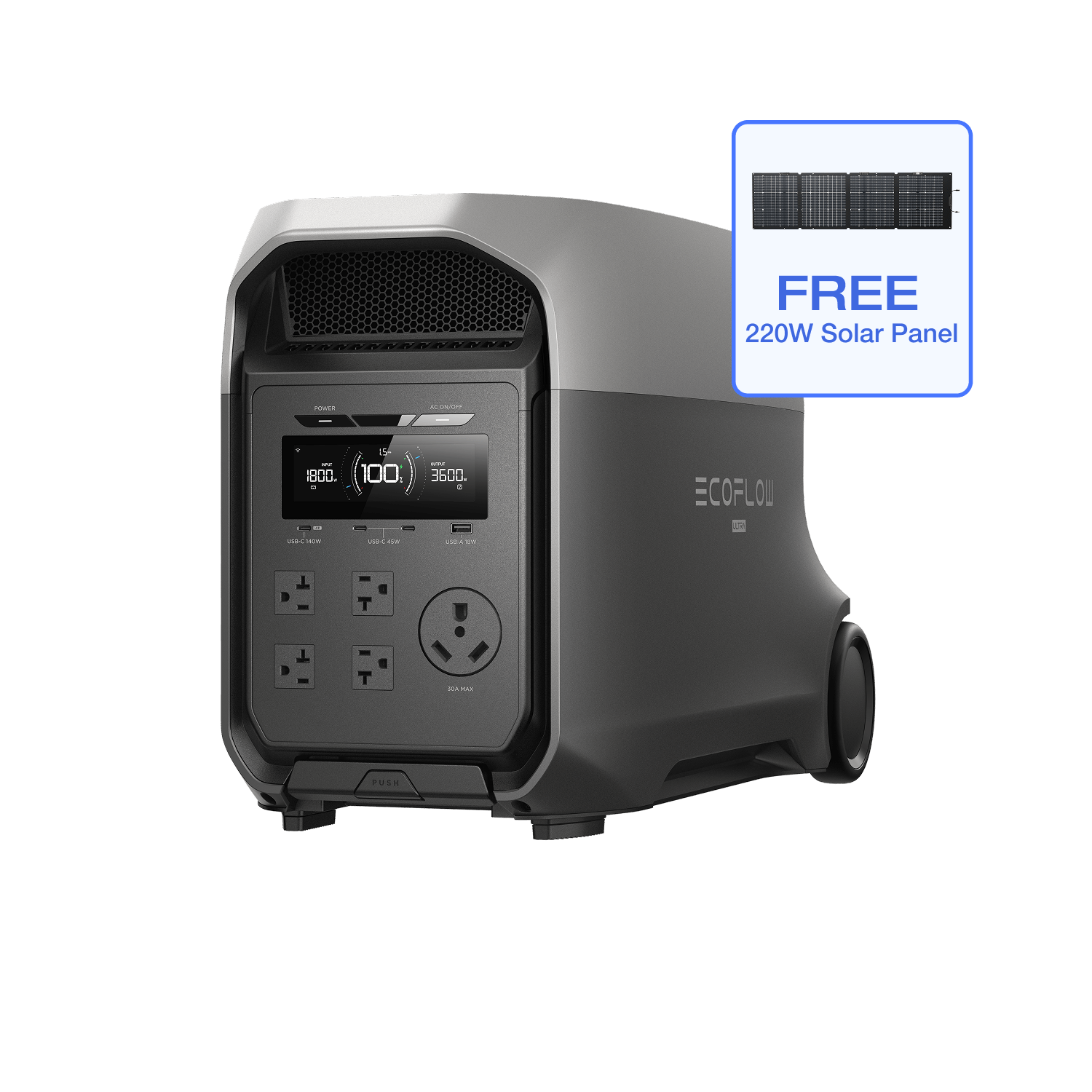 Load image into Gallery viewer, EcoFlow D3U / DELTA 3 Ultra Portable Power Station EcoFlow DELTA 3 Ultra Series Portable Power Station

