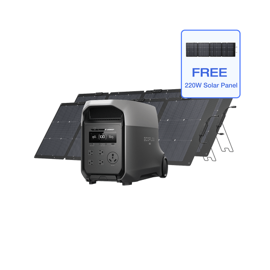 EcoFlow DELTA 3 Ultra / DELTA 3 Ultra + 2 × 220W Solar Panel EcoFlow DELTA 3 Ultra Series Portable Power Station